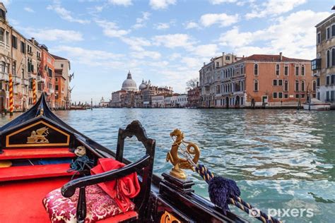 Wall Mural Gondola Trip On The Grand Canal Venice Pixers Us