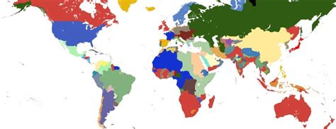 World of 1935. Red is British empire. Started #1 in 1835 and ended #1 ...