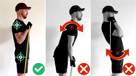 Bicep Curls With Resistance Bands The Right Way Biqbandtraning