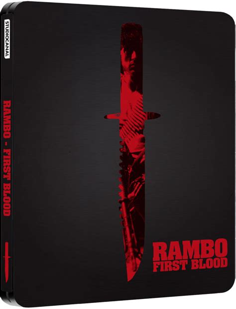 Rambo First Blood Zavvi Exclusive Limited Edition Steelbook Blu Ray