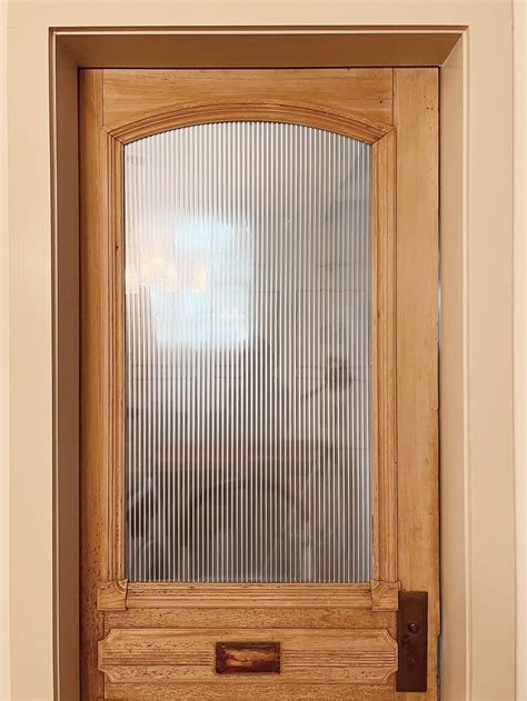 Diy Reeded Glass Door Jenna Sue Design