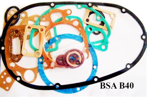 BSA B40 GASKET SET COMPLETE WITH COPPER HEAD GASKET