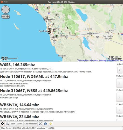 Hear Ham Amateur Radio Repeater Listing