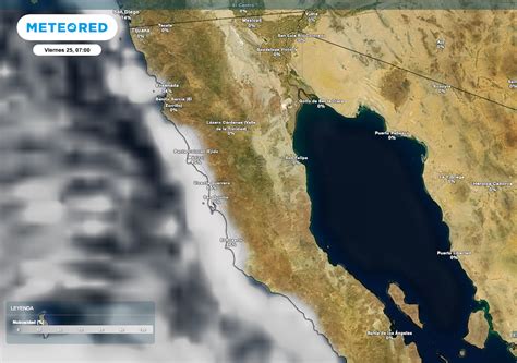 El Tiempo En Mexicali Tijuana Y Baja California 25 De Octubre