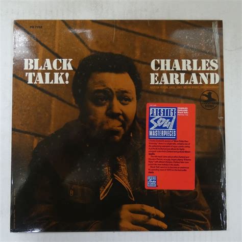 【やや傷や汚れあり】46014671【us盤ojc Prestigeシュリンク】charles Earland Black Talk