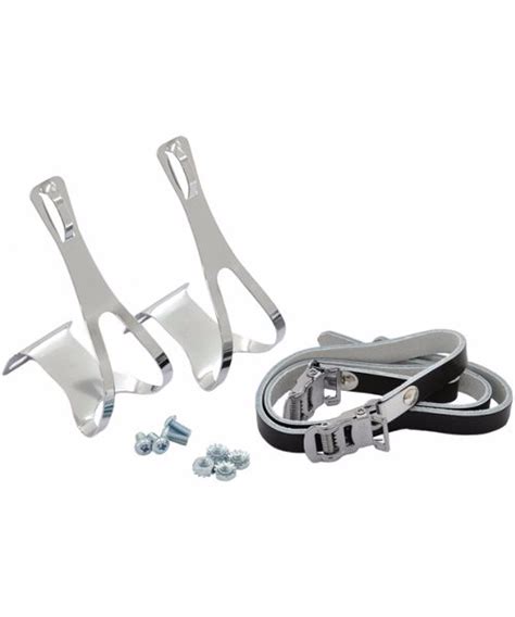 Wellgo Steel Toe Clips And Straps — Courselle Cycles