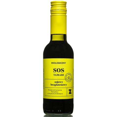 Sos sojowy tamari bezglutenowy 250 ml BIO Zakwasownia cena 23 55zł