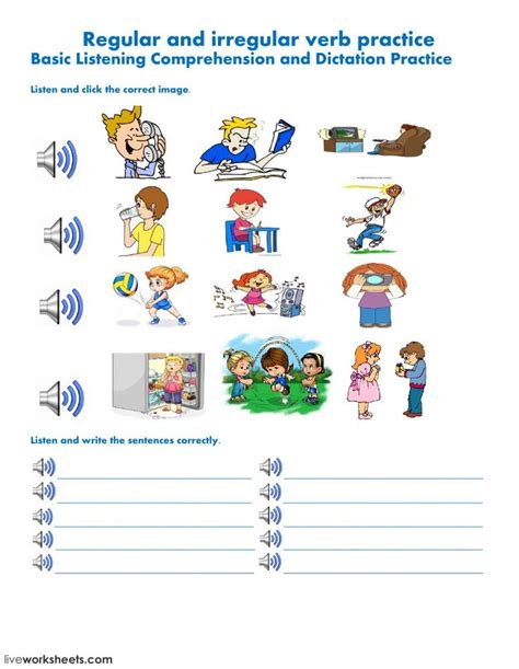 Ejercicio De Listening And Writing Practice