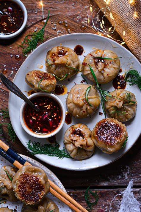 Dumplings Vegan Aux L Gumes Champignons Vegan Vegetable Mushrooms