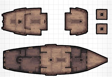 The Galleon RPG Ship Battle Map | 2-Minute Tabletop