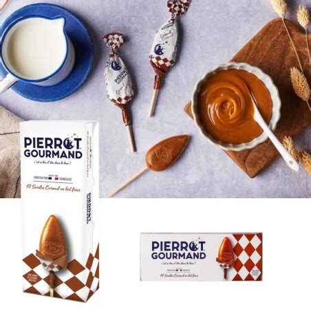 Etui Sucette Fer De Lance Caramel Pierrot Gourmand Etui Sucette Caramel