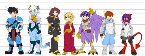 My Character Height Chart 1 By Srgntdrew On Deviantart