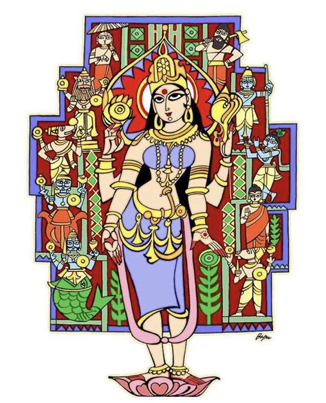 Durga Painting Female Art Painting Lord Shiva Painting Folk Art