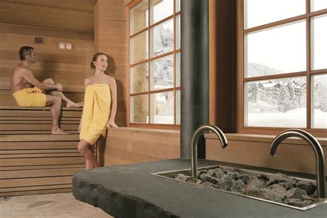 Finnische Panorama Sauna Hotel ADLER Spa Resort BALANCE Ortisei St