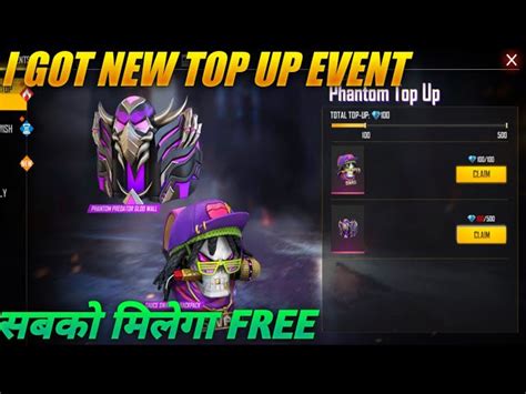 How To Top Up Free Fire Diamonds To Get Free Sauce Swagger Backpack