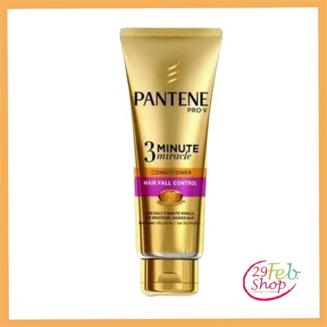 1หลอดpantene 3 Minute Miracle Hair Fall Control Conditionerแพนทีน ครีมนวดผม ทรี มินิท มิราเคิล