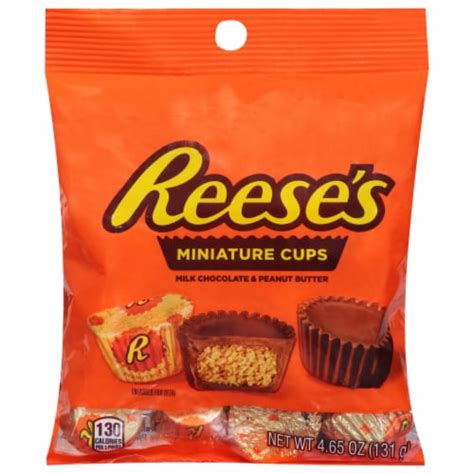 Reese S Miniature Peanut Butter Cups 4 65 Oz Fred Meyer