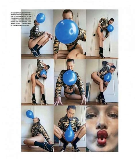 Bella Hadid Nude For Vogue During COVID Quarantine Photos The Fappening