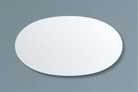 minimalistic white oval shape  photo illustration rawpixel
