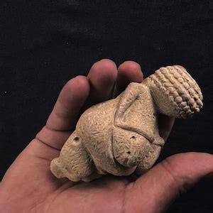 Handcrafted Venus Of Willendorf Replica Paleolithic Fertility Goddess