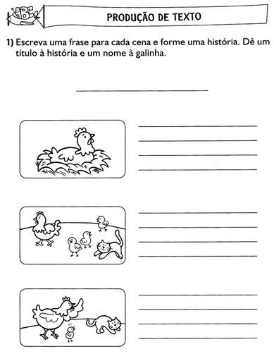Produção Textual para 2º ano - ENSINANDO COM CARINHO