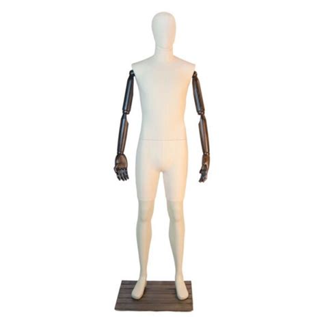 Buy A Male Three Quarter Articulated Dummy With Wooden Arms Today