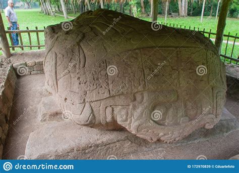 Archaeological Site Quirigua The Tallest Stone Monumental Sculpture