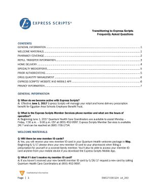 Fillable Online Transitioning To Express Scripts Fax Email Print