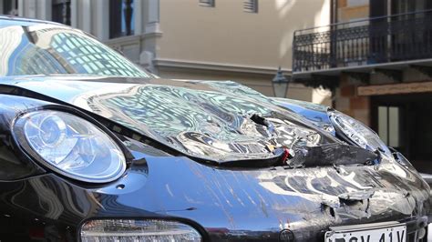 Porsche Crushed As Park Goes Wrong Outside Sydney Hotel The Australian