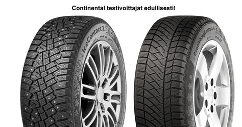 Continental talvirenkaat ulosheittohinnoin! - Rengastutka