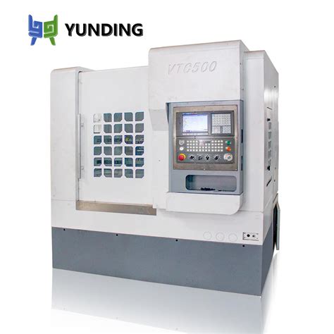 Heavy Duty Turret Vertical Turning Center Vtc500 CNC Control Vertical