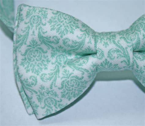 Mint Green Bow Tie Mint Green Tie Mint Green Ringbearer