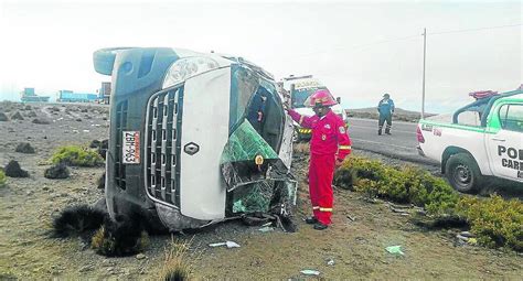 Un Muerto Y 10 Heridos Dejó Un Accidente De Tránsito En La Vía Juliaca