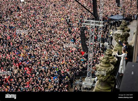 Copenhagen Danimarca Gennaio Re Federico X La Regina Maria