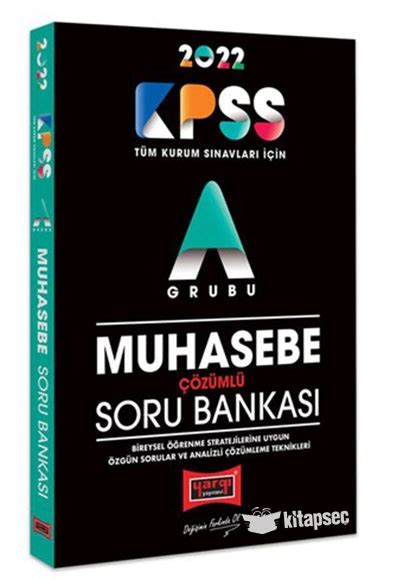 2022 KPSS A Grubu Muhasebe Çözümlü Soru Bankası Yargı Yayınları