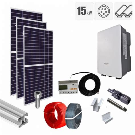 Jinkosolar Kit Fotovoltaico Kw Pannelli Jinko Solar Inverter