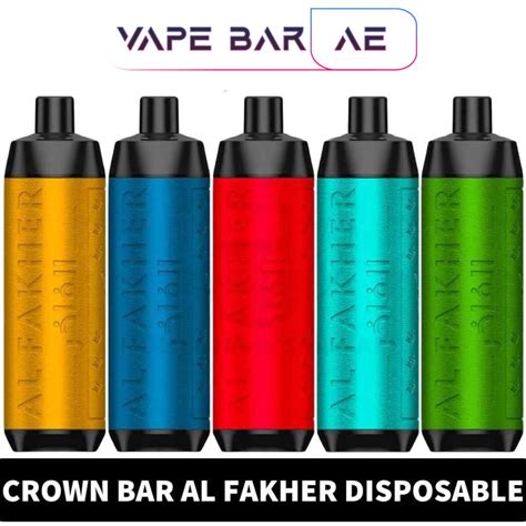 Best Crown Bar Puffs Disposable Vape Mg Dtl Big Cloud By Al Fakher