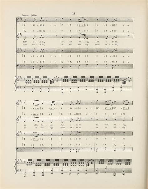 34 Page 18 Glen Collection Of Printed Music Printed Music