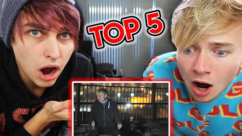 Top 5 Scariest Sam and Colby Moments | Colby Brock - YouTube