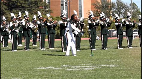 MVSU Band And Satin Dolls In Action At MVSU VS Southern Football Game