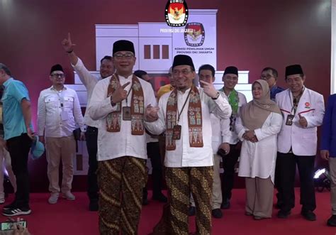 Visi Misi Ridwan Kamil Suswono Ada Program Ajudan Gubernur