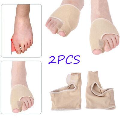 2Pcs Big Toe Bunion Splint Straightener Corrector Foot Pain Relief