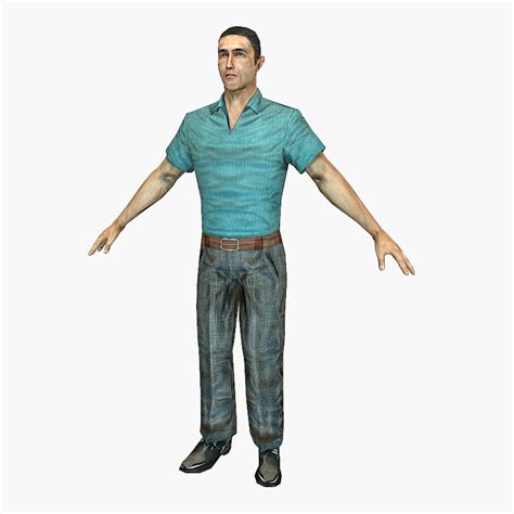 Low Poly Man 3D Model $19 - .3ds .fbx .obj .max - Free3D