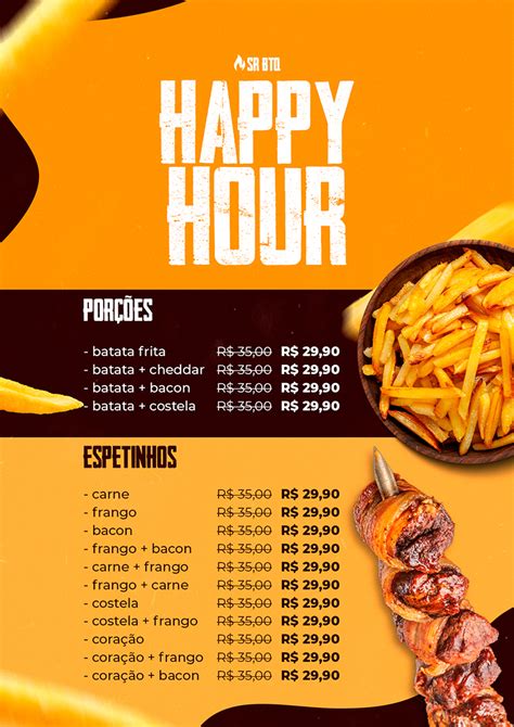 Descobrir 47 Imagem Cardapio Para Happy Hour Br Thptnganamst Edu Vn