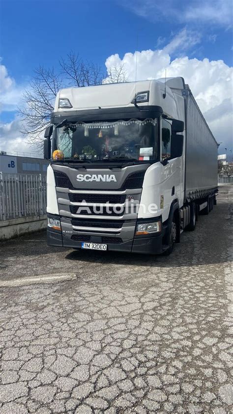 Scania R 450 truck tractor for sale Romania Timișoara GJ35541