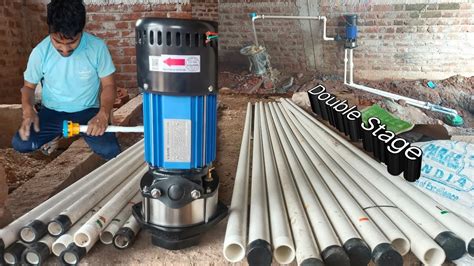 New Borewell Jet Pump Fitting How To Install Centrifugal Pump