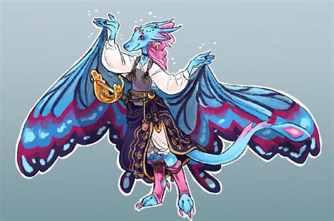 Faerie Dragonborn By Northwest Exe On Deviantart