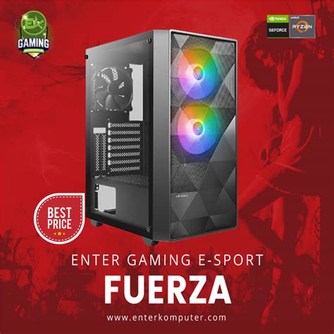 Enter Gaming E Sports Fuerza Enterkomputer Jual Beli Online Komputer