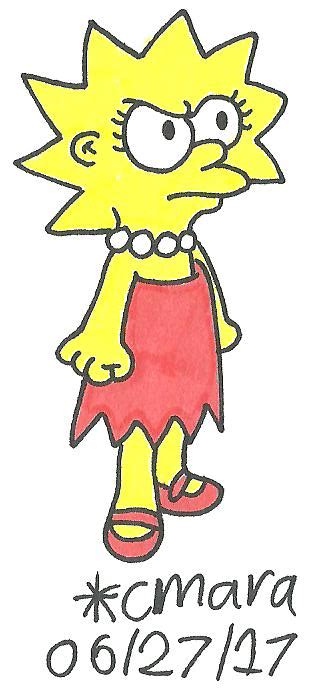 Lisa Simpson Angry