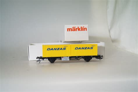 h0 Märklin aus 47422 Containerwagen Lgjs SBB Danzas top Ersatz Vp